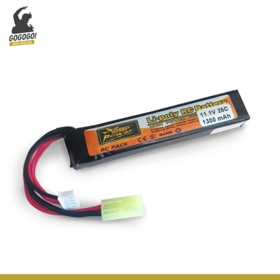 ZOP POWER - 11.1V 25C 1300MAH Buffer-Tube Batería LIPO