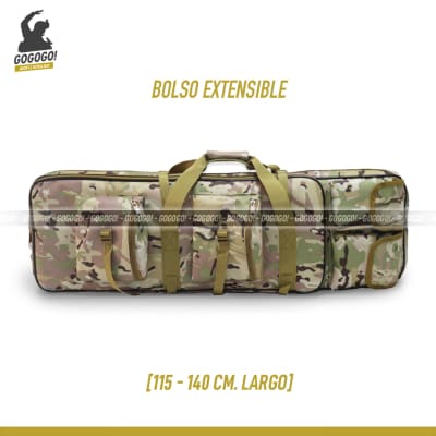 Bolso Porta Réplica Extensible 115-140 cm. (Multicam)