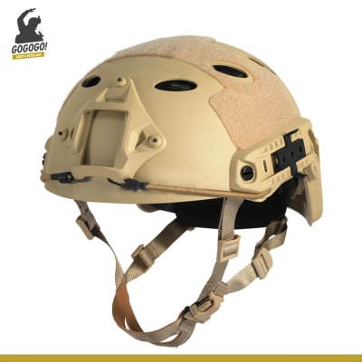 Fast Helmet con Aberturas (Tan)