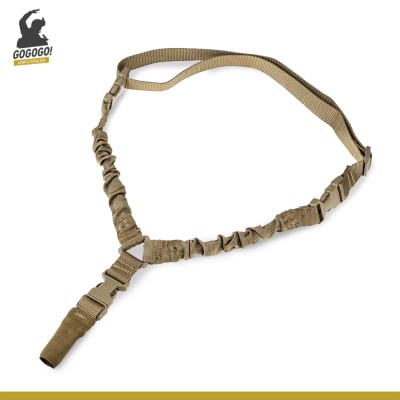 Correa Una Punta con Hebilla Liberación Rápida (Coyote)