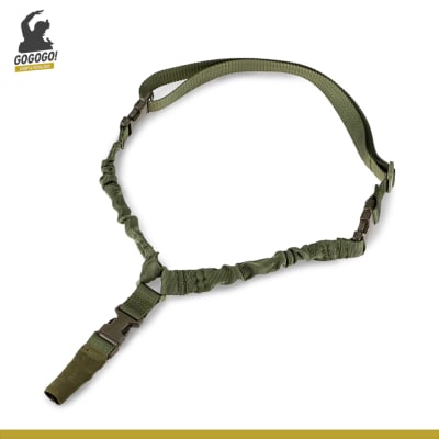 Correa Una Punta con Hebilla Liberación Rápida (Verde)