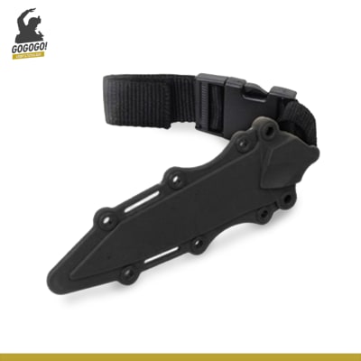 Cuchillo Dummy Plástico (Negro)