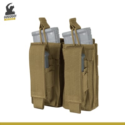 Pouch Magazine Doble M4 / Doble Pistola (Coyote)