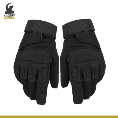 Guantes Tipo Blackhawk (Negro)