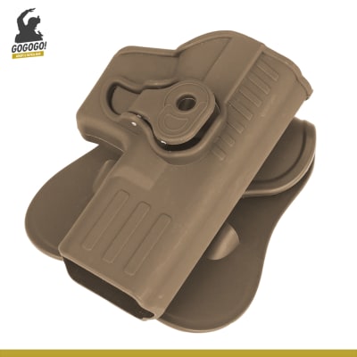 Holster Glock Rotatorio (Tan)
