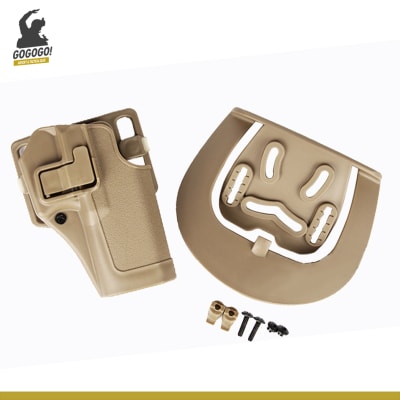 Holster Glock Tipo Serpa (Diestro)(Tan)