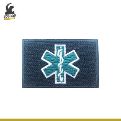 PARCHE Bandera Cruz de la Vida (Azul)