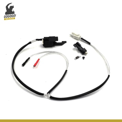 MODIFY - Set Switch AK con Cable Plateado (Tamiya)