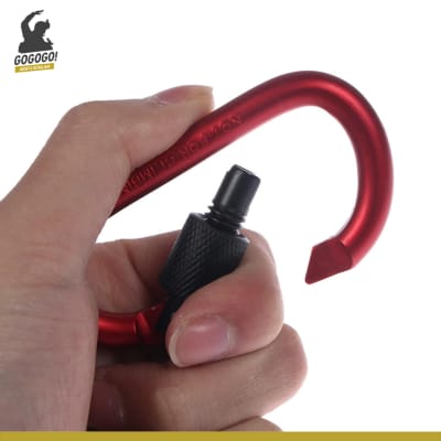 Mosquetón Aluminio 8 cm.