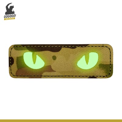 PARCHE Mirada Gato luminiscente (Multicam)