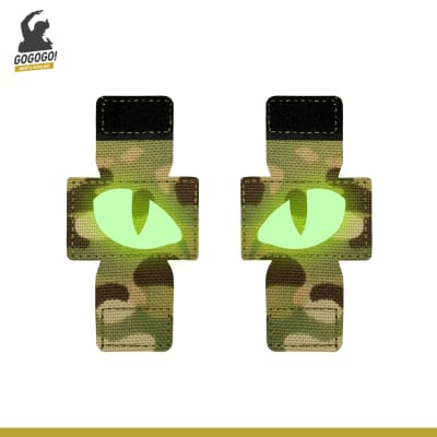 PARCHE Ojos Gato luminiscente (Multicam)