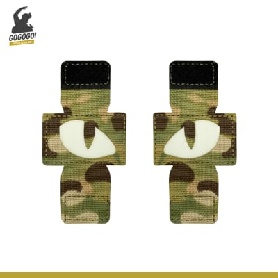 PARCHE Ojos Gato luminiscente (Multicam)