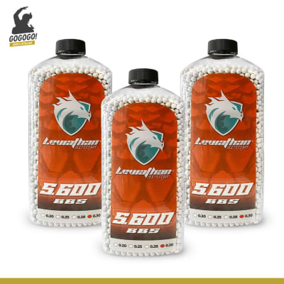 GO PACK! X3 LEVIATHAN 0.30g BBS (Blanco)