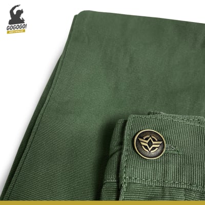 Pantalón Táctico Cargo Dril (Verde)