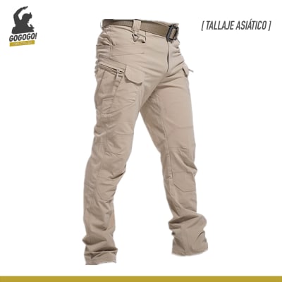 Pantalón Táctico Cargo (Beige)