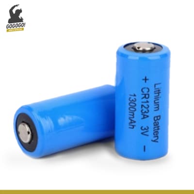 Pila CR123A 3.7v 1300mah Recargable (16340) (x1 unidad)