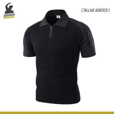 ESDY - Combat Shirt Manga Corta (Negro)