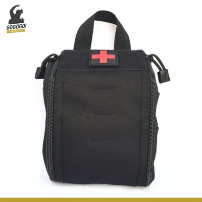 Pouch Medico + Parche (Negro)