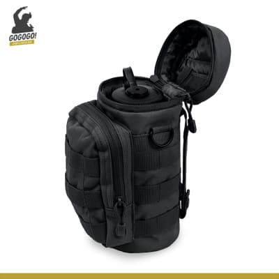 Pouch Molle para Botellas (Negro)