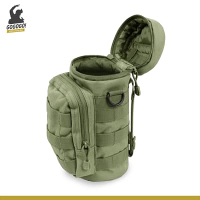 Pouch Molle para Botellas (Verde)