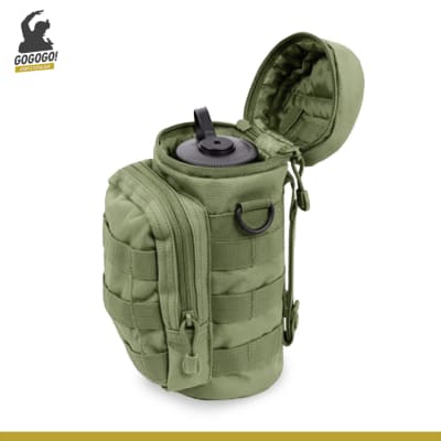 Pouch Molle para Botellas (Verde)