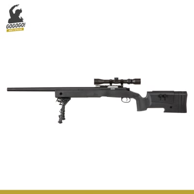 SPECNA ARMS - Sniper SA-S02 Core High Velocity (Mira + Bipode)(Negro)