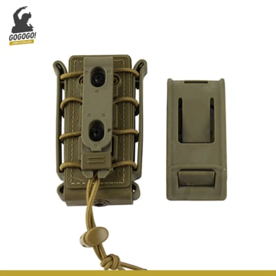 Pouch Magazine Scorpion Shape Soft Shell 9MM/.45 (Coyote)