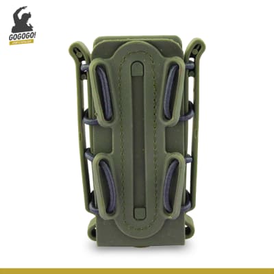Pouch Magazine Scorpion Shape Soft Shell 9MM/.45 (Verde)