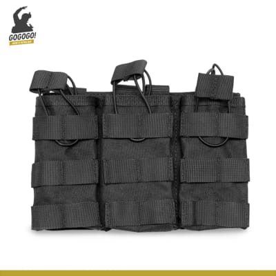Pouch Triple Magazine M4/AK (Negro)