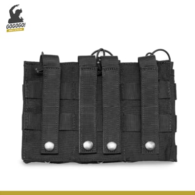 Pouch Triple Magazine M4/AK (Negro)
