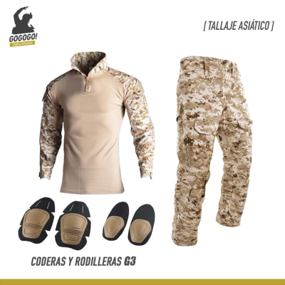 Set Uniforme de Combate (Digital Desert)