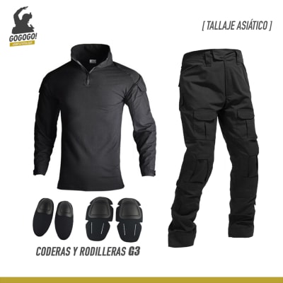 Set Uniforme de Combate (Negro)