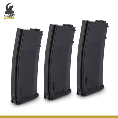 GO PACK! - X3 Smag M4 Specna Arms MIDCAP (Negro)
