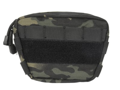 8FIELDS - Drop Down Under Zip Pouch For Plate Carrier (Multicam Black)