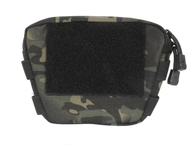 8FIELDS - Drop Down Under Zip Pouch For Plate Carrier (Multicam Black)