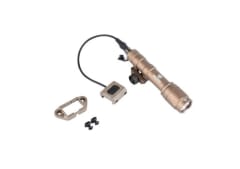 WADSN - Linterna Led 340lm + Control Remoto + Montura Mlok/Keymod (Dark Earth)