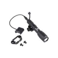 WADSN - Linterna Led 340lm + Control Remoto + Montura Mlok/Keymod (Negro)