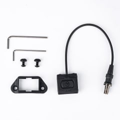 WADSN - Linterna Led 340lm + Control Remoto + Montura Mlok/Keymod (Negro)