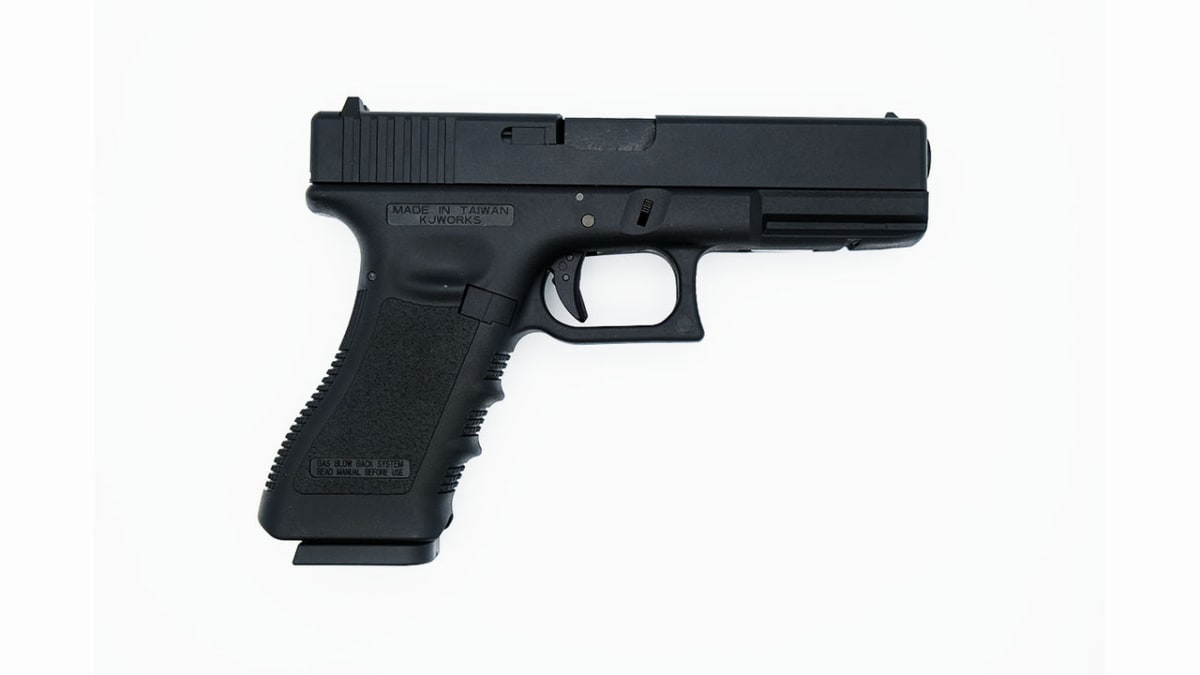 KJ WORKS - KP-17 GBB Green Gas (BK) | GO GO GO Airsoft & Tactical Gear