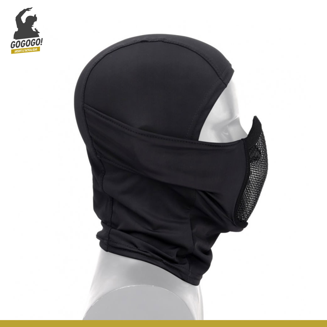 Balaclava con Rejilla (Negro) GO GO GO Airsoft & Tactical Gear