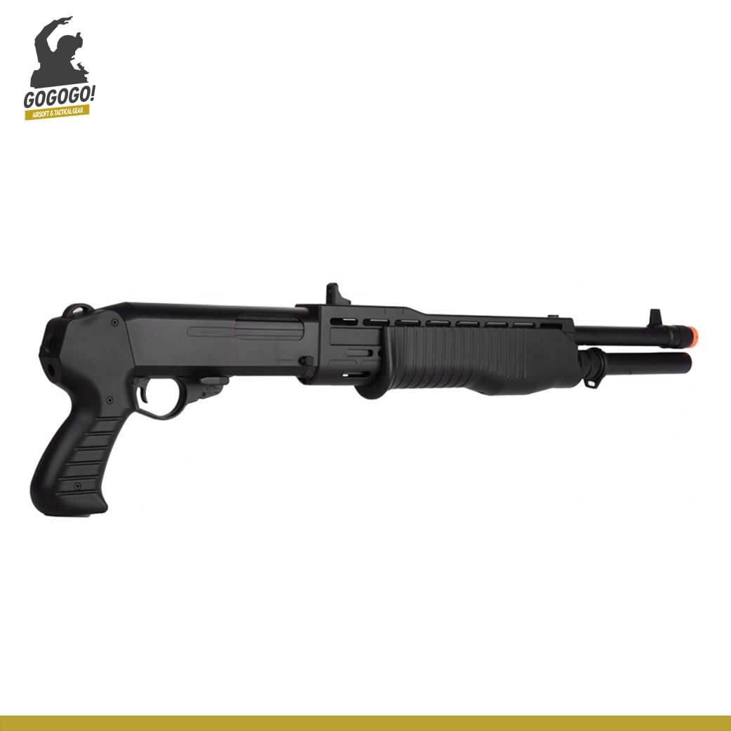 Double Eagle Shotgun M63 TriShot SPRING GO GO GO Airsoft & Tactical Gear