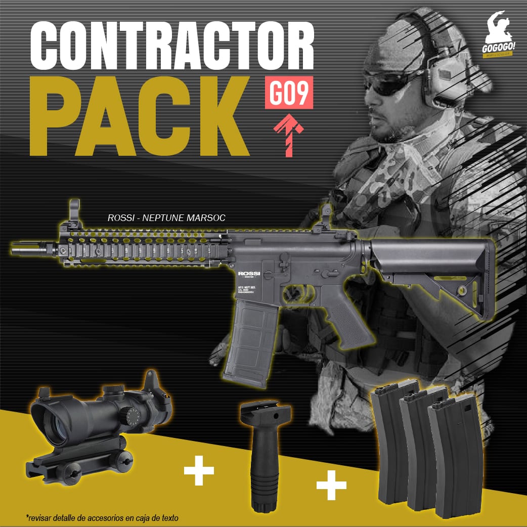 CONTRACTOR PACK - G09 | GO GO GO Airsoft & Tactical Gear