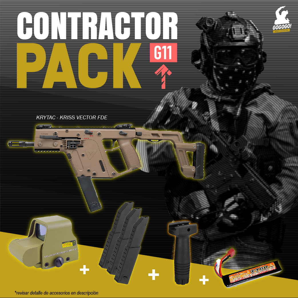 CONTRACTOR PACK - G11 | GO GO GO Airsoft & Tactical Gear