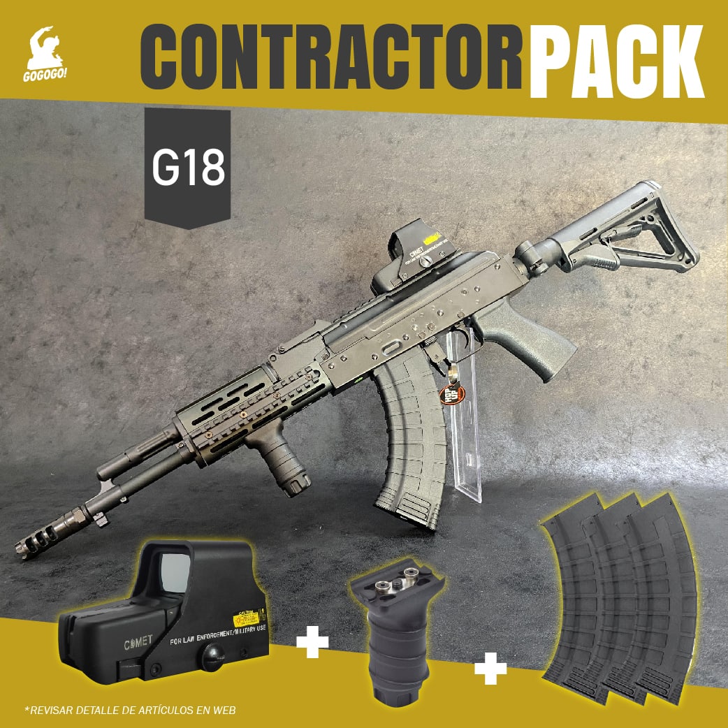 CONTRACTOR PACK - G18 | GO GO GO Airsoft & Tactical Gear