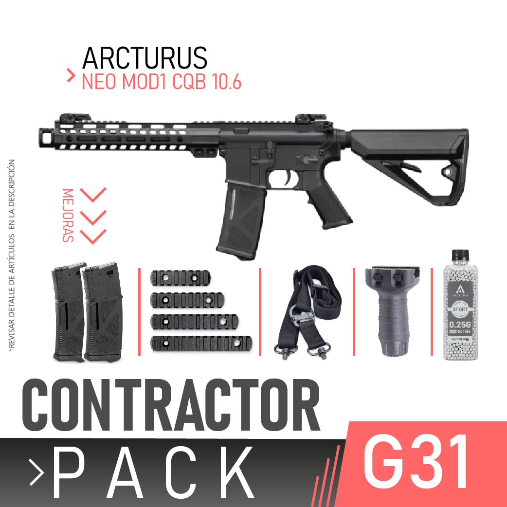 CONTRACTOR PACK - G31 | GO GO GO Airsoft & Tactical Gear