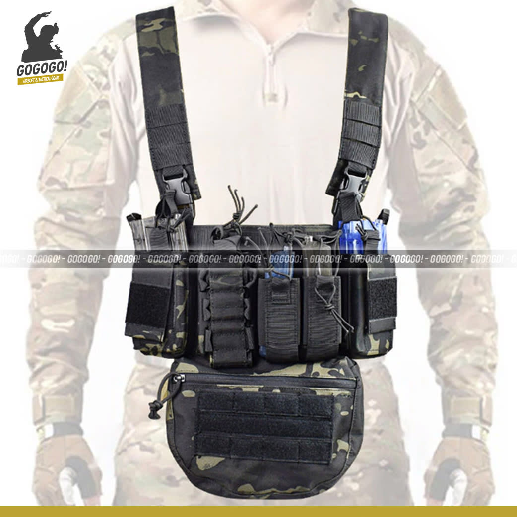 Chest Rig D3CR V2 (Multicam Black) | GO GO GO Airsoft & Tactical Gear