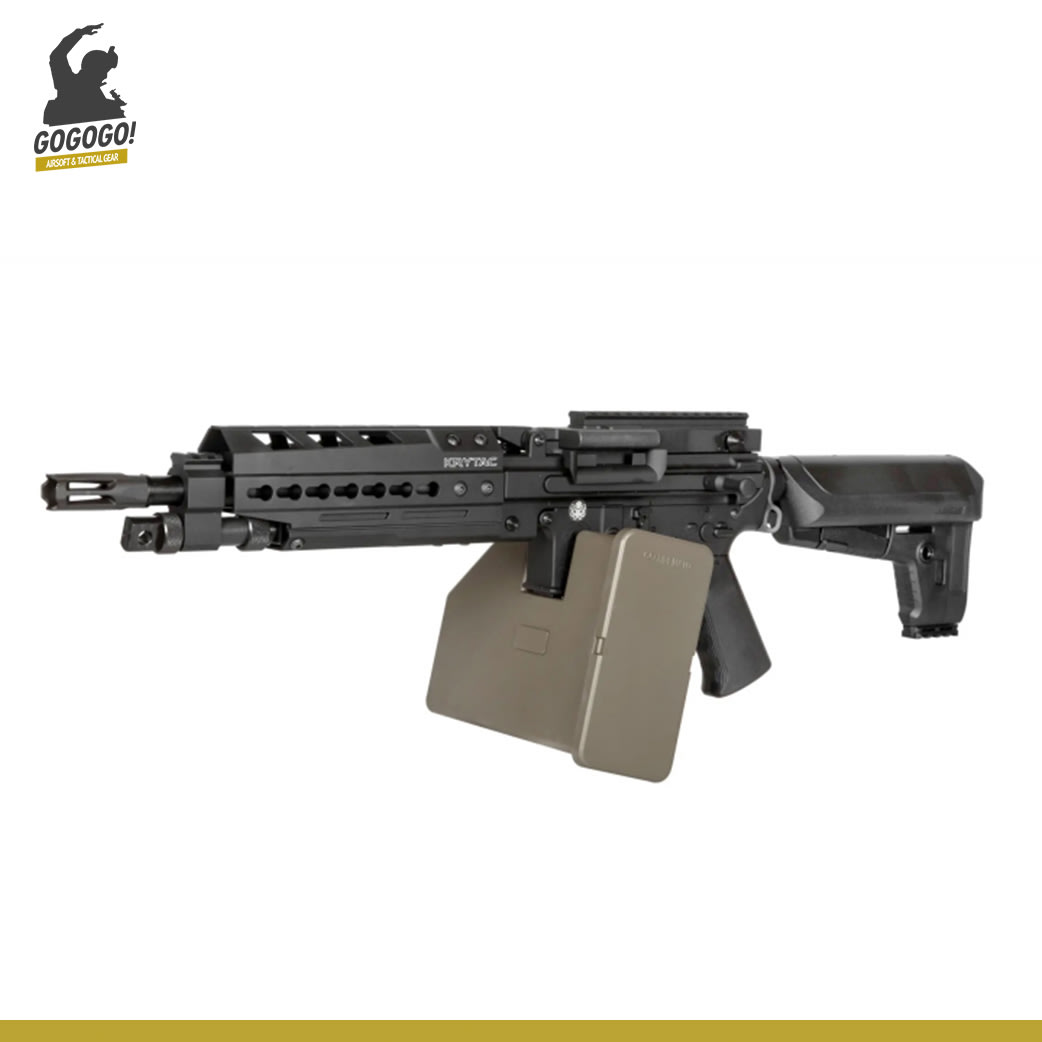 KRYTAC - Trident LMG Enhanced (Negro) | GO GO GO Airsoft & Tactical Gear