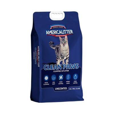 America Litter Arena Clean Paws 15 kg