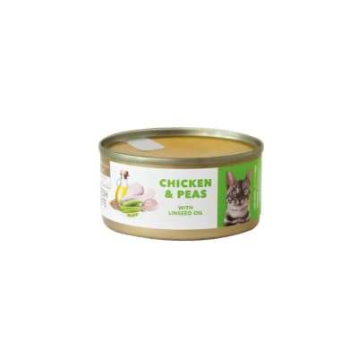Amity chicken and peas adult cat 80 gr1