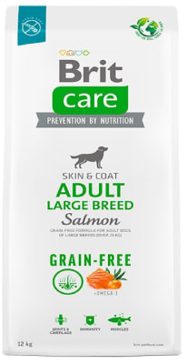 Brit care grain free large breed salmon 12 kilos1